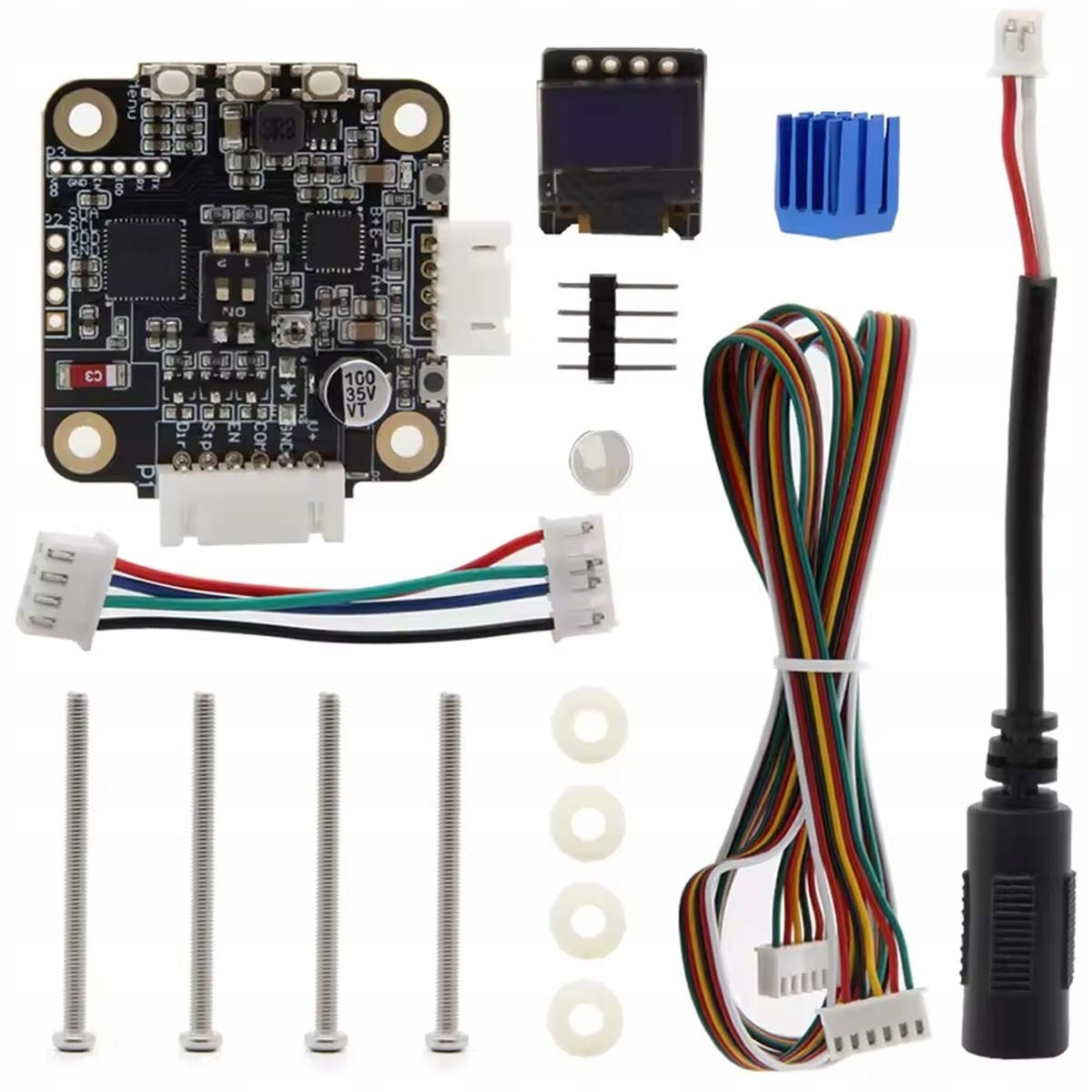 T-Motor ESP32 Ttgo LilyGO ovladač motoru TMC2209 MT6816 Oled WiFi