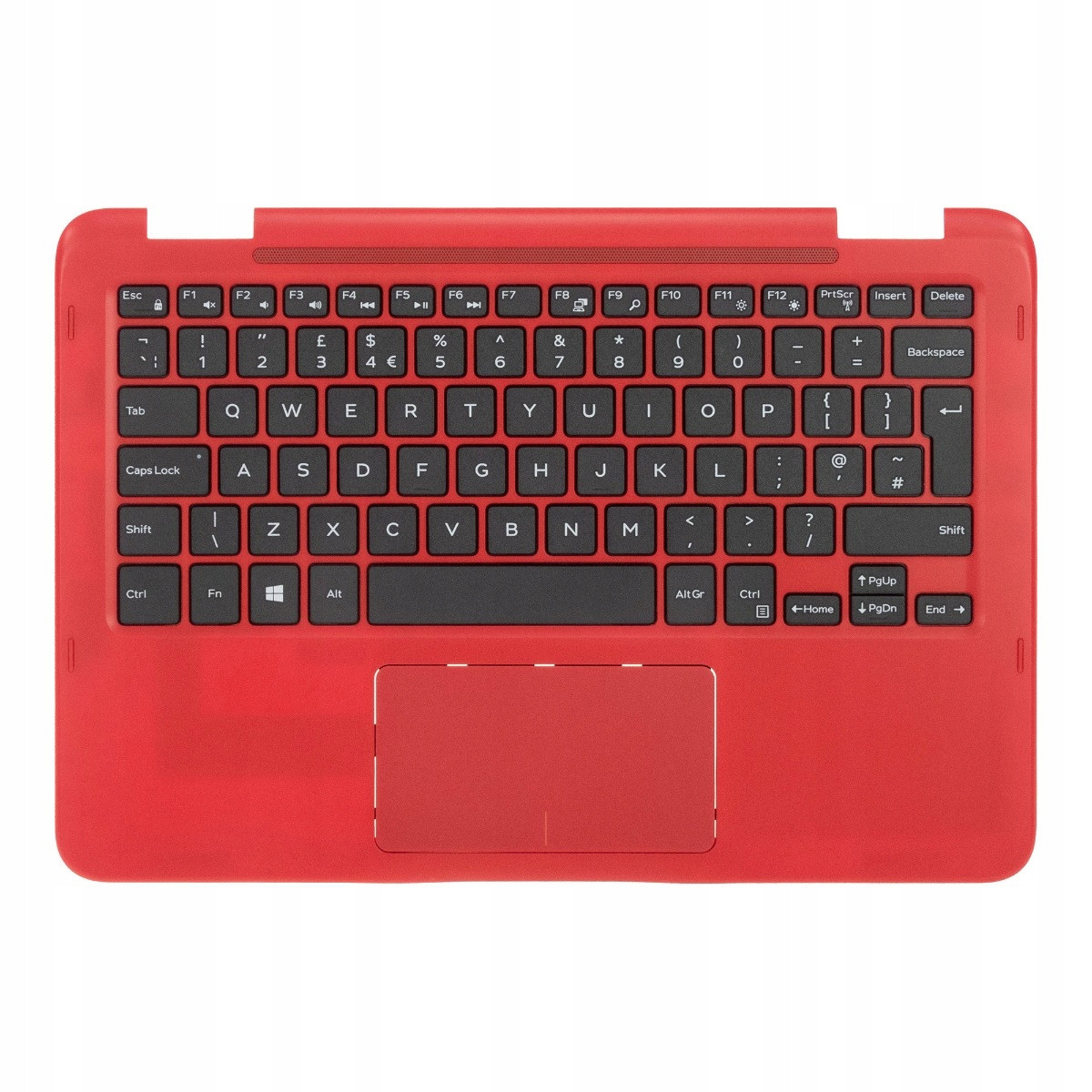 Dell 0WMTT4 Červená Palmrest Klávesnice Qwerty Uk Inspiron 3168/3169
