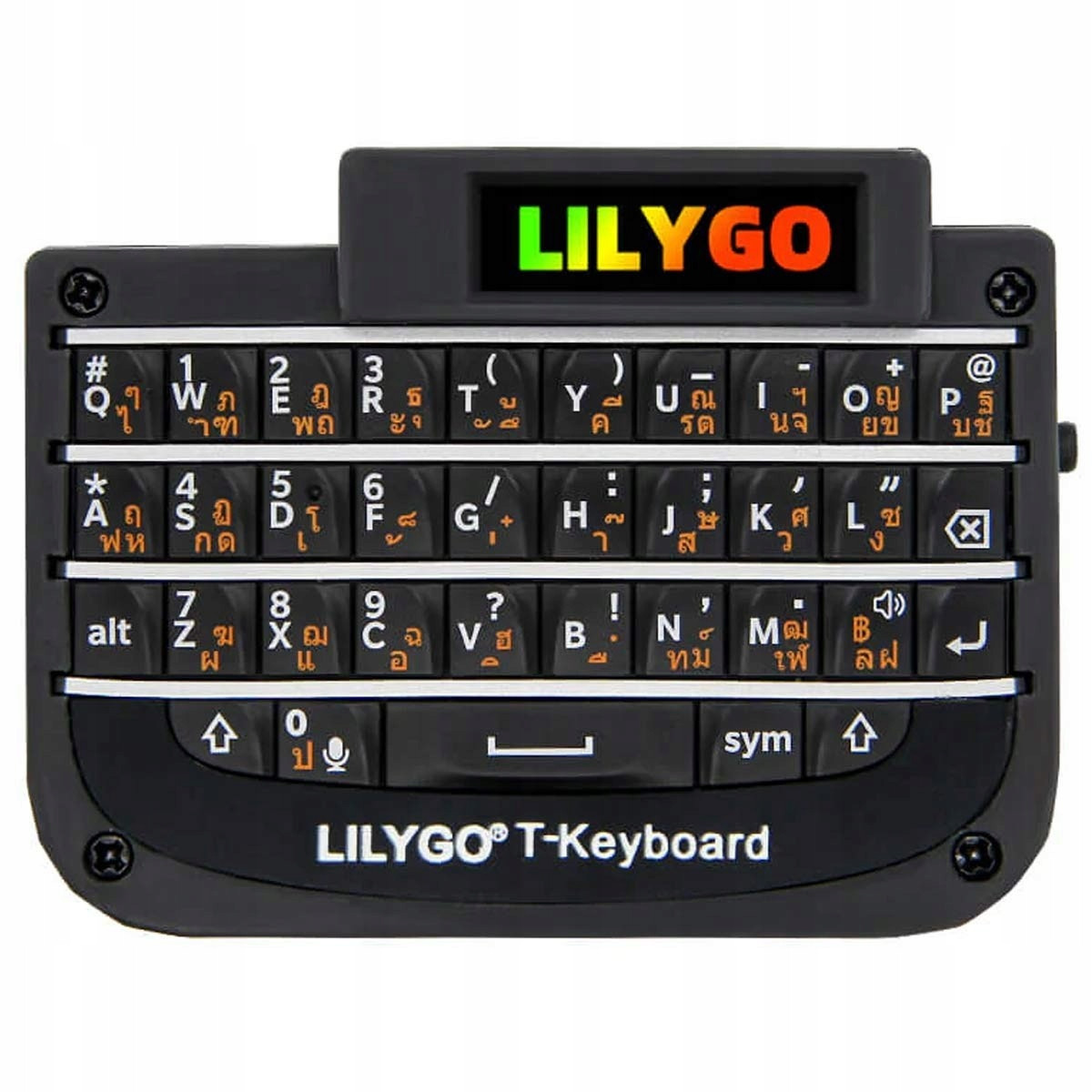 T-Keybord LilyGO ESP32-C3 bezdrátová klávesnice displej 0.99 WiFi Bt