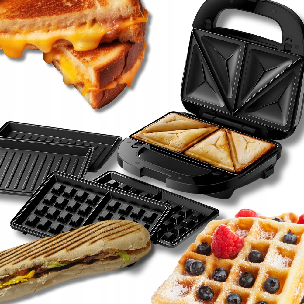 Sendvičovač Philips Series 5000 HD2350/80 Trojúhelníky Vafle Panini 750W