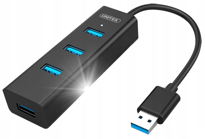 Aktivní hub Usb 3.0 Y-3089 4 Porty 5 Gb/s Unitek