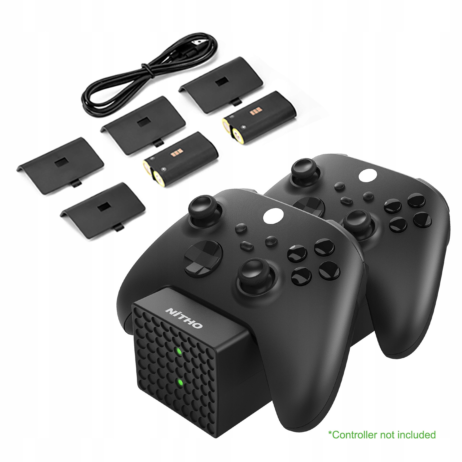 NiTHO Nabíjecí Stanice Pro Pady Xbox Series Xs Xbox One 2X Akumulátor