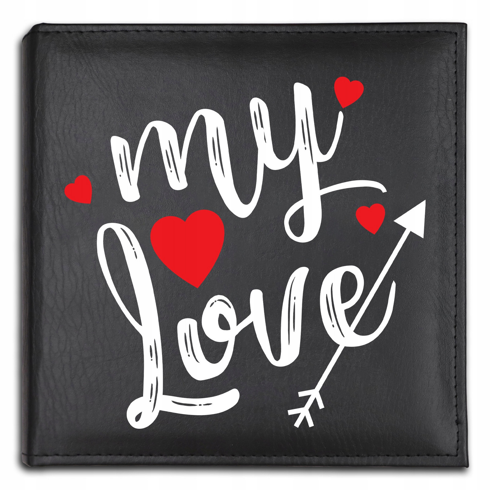 Album Černé Na Fotografie My Love Láska Srdce dárek na Valentýna Vzory