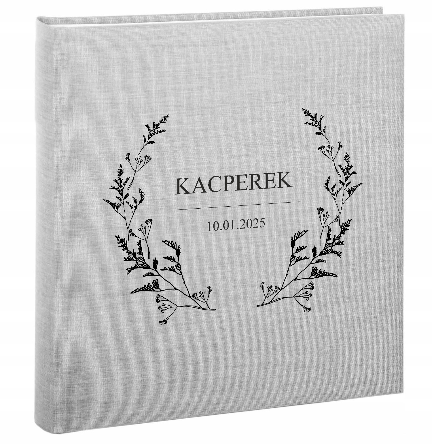 Velké Fotoalbum Dítěte 30 karet Potisk Křest Ráček Goldbuch