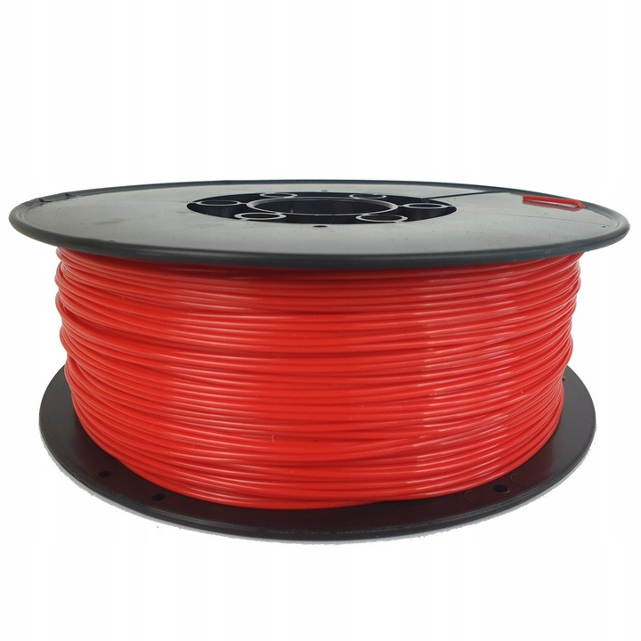 Filament Asa 1,75mm pro 3D tiskárnu Plastspaw 1000g Červená 100% Čistota