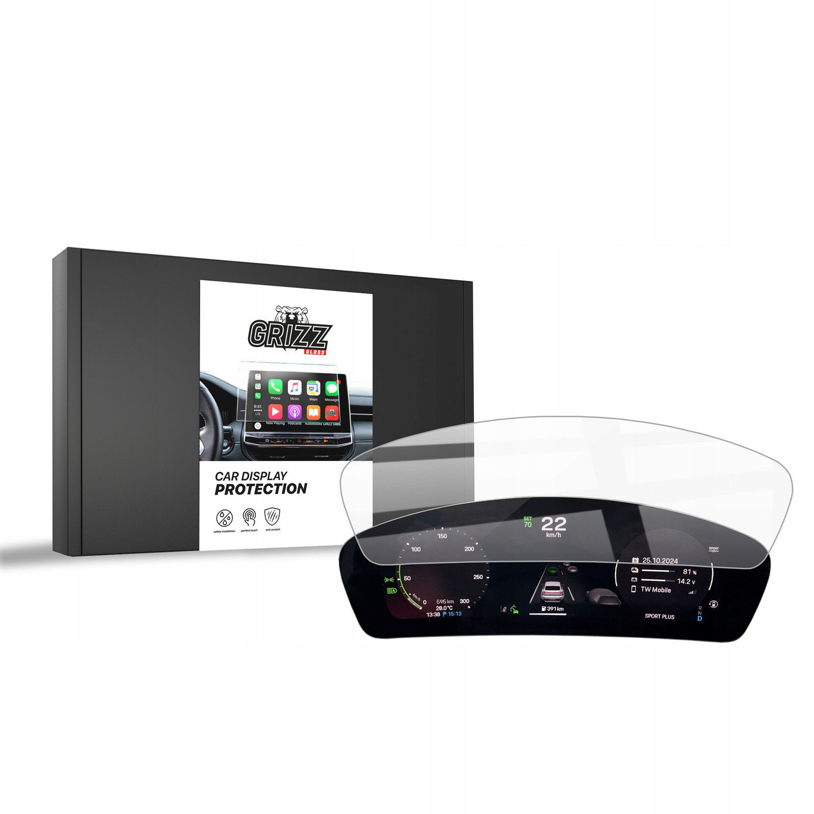 Fólie Keramická pro Porsche Macan 4 Virtual Cockpit (2025)