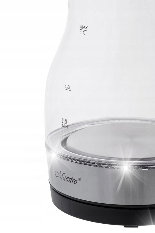 Rychlovarná konvice Maestro Mr 061 2200 W 1,7 l průhledný
