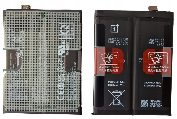 Originální Baterie Akumulátor Sevice Pack BLP827 OnePlus One+ 9 Pro