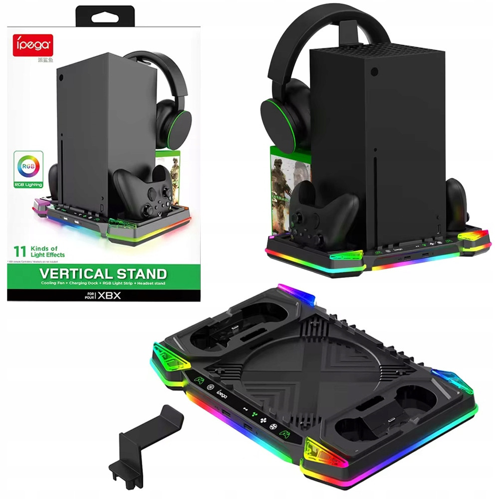 iPega Rgb nabíjecí stanice pro Xbox Series X s nabíjením padů