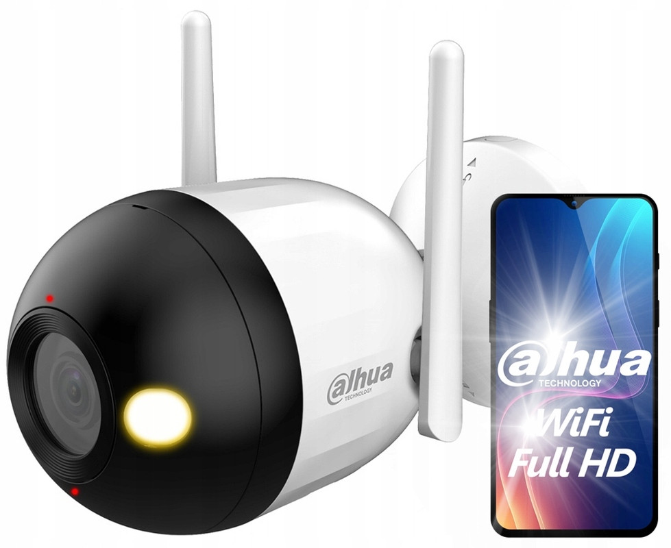 Bezdrátová WiFi Ip tubusová kamera Dahua F2C-PV