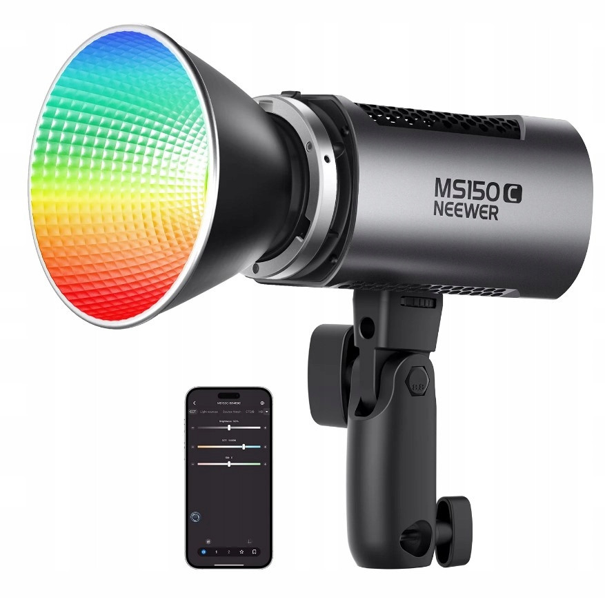 Studiová lampa Led Rgb Neewer MS150C 150W Bowens