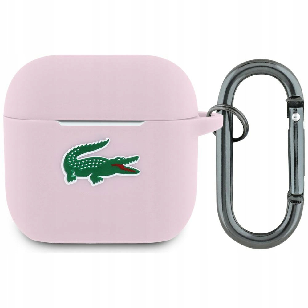 Pouzdro Lacoste Silicone Croc Logo pro AirPods 4 cover