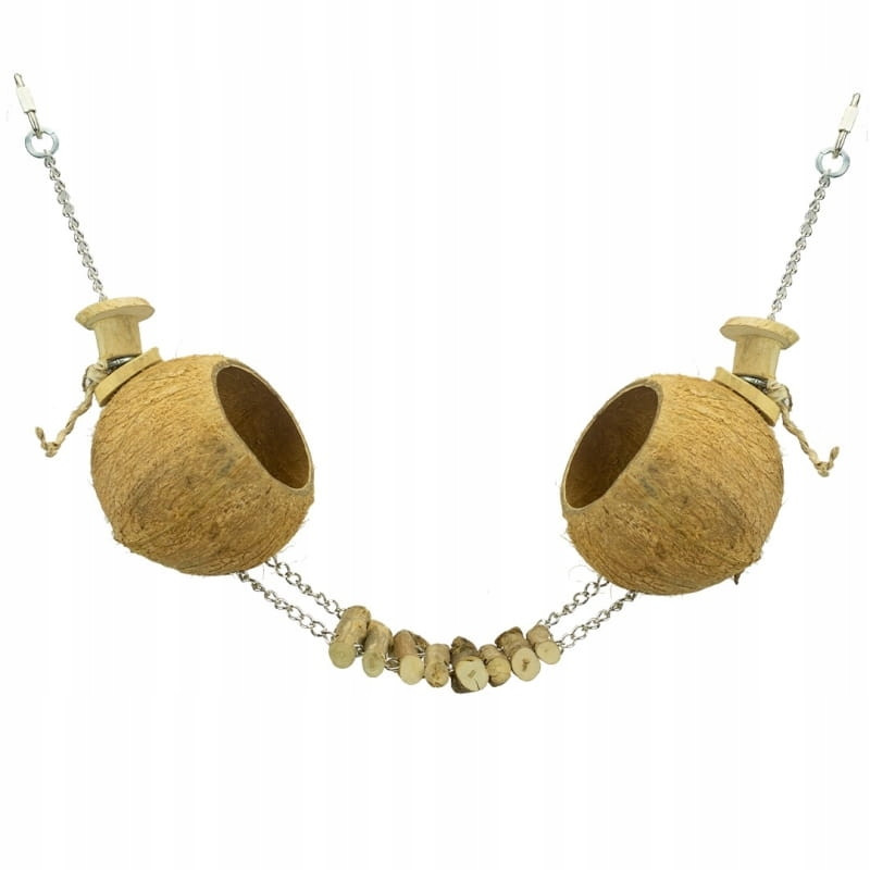 Kokosový most pro malé a střední papoušky