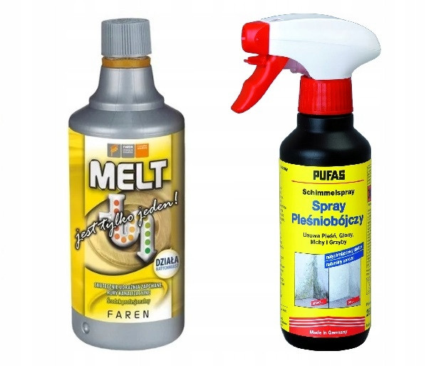 Melt Prostředek K Zprůchodnění Potrubí Pufas Prostředek Sprej Na Plísně, Houby 500ml