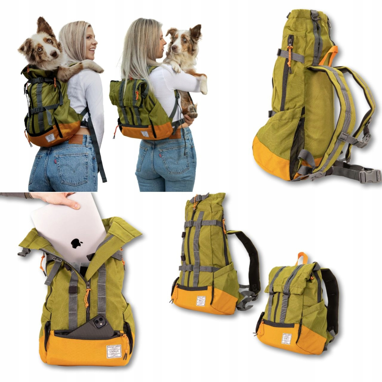 Urban batoh pro psa 8-13,5kg, L velký 51 58 cm