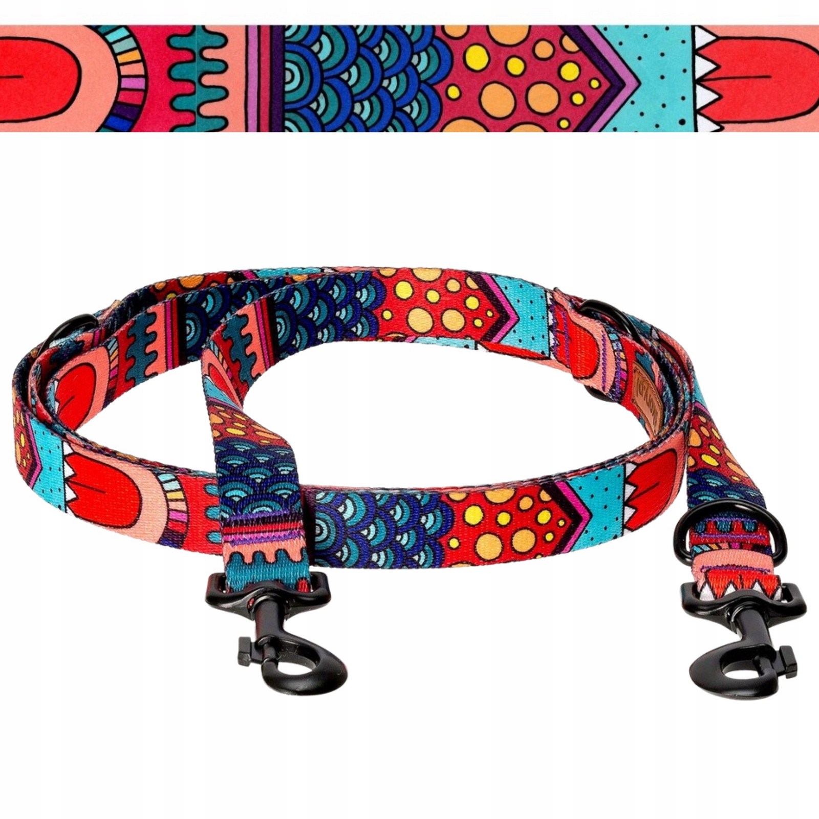 Vodítko Nastavitelné na jogging 240 cm pro malého psa maltézák york Ukory