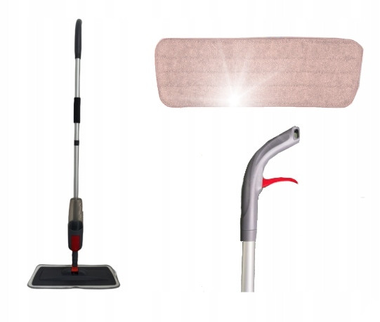 Mop S Ostřikovačem 350ml délka 118cm teleskopický Kraft&Dele