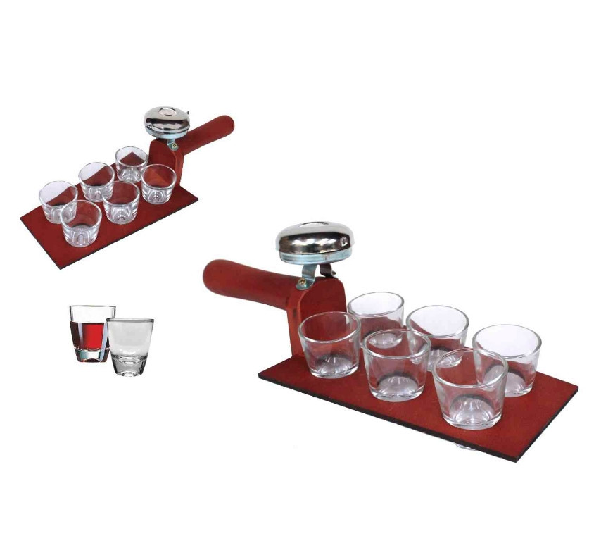 ENGER Odlivka 6x30ml na lžíci se zvonkem, dárková sada