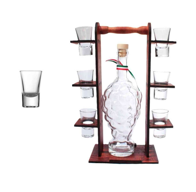 ENGER Odlivka 6x30ml s lahví ve stojanu, dárková sada