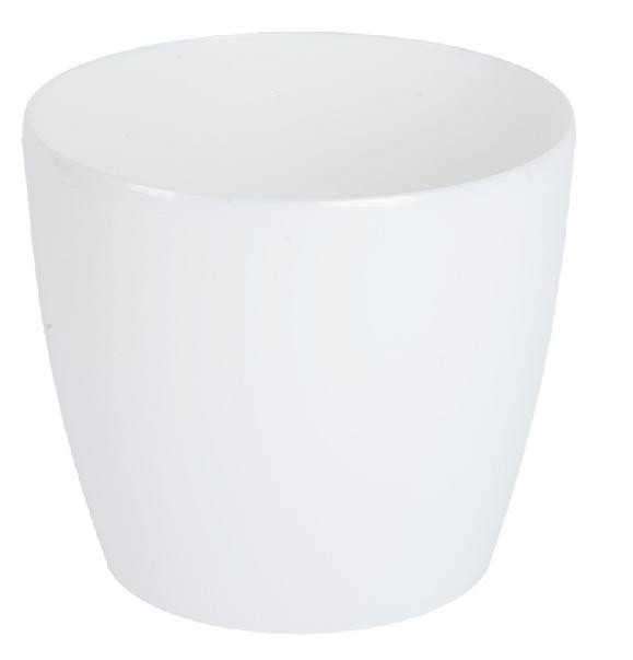 LAMELA Obal květináče MAGNOLIA ¤15,5cm bílá perleť