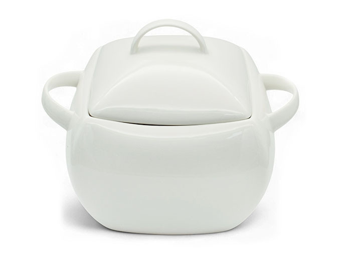 BELLA FIORE Mísa porcelán polévková 4,5L  KVADRAT