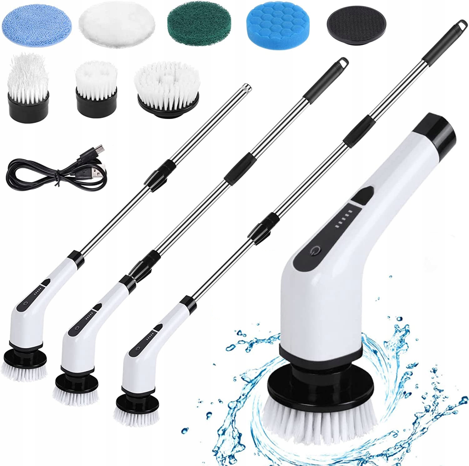 Kartáč leštička podlahových svítidel na stěny a stropy