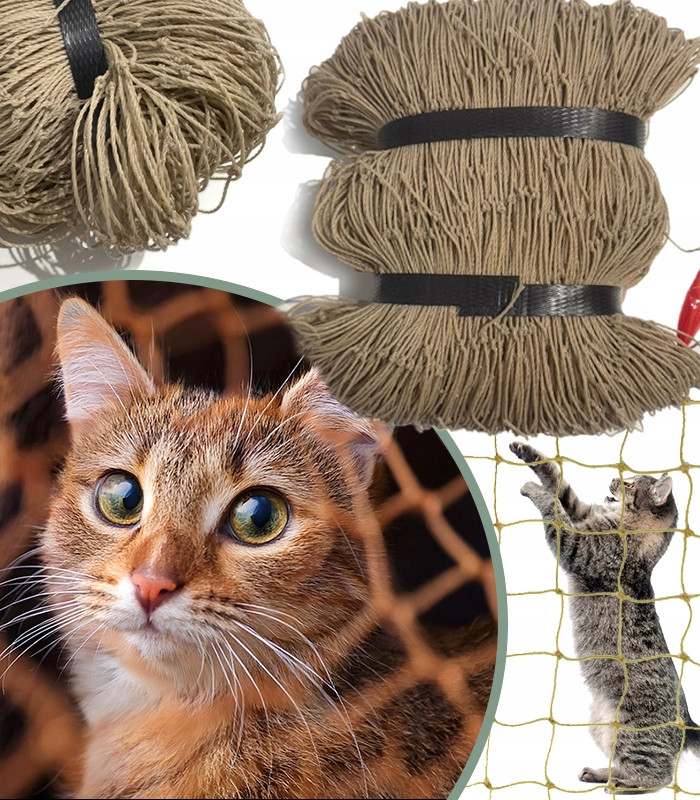 Ochranná Síť 3X8 M Pojistka Pro Kočky Proti Holubům Balkon Okno