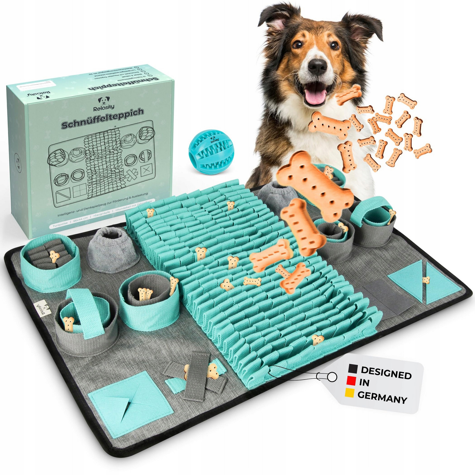 Čichová podložka pro psa kočku Míček Kousátko Inteligentní Hračka Tréninková