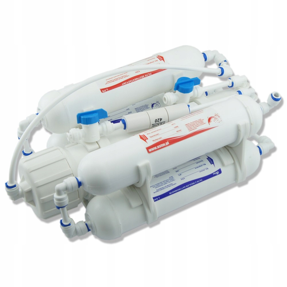 Ust-m RO5 75GPD Pětistupňová osmóza s dvojitými prefiltry