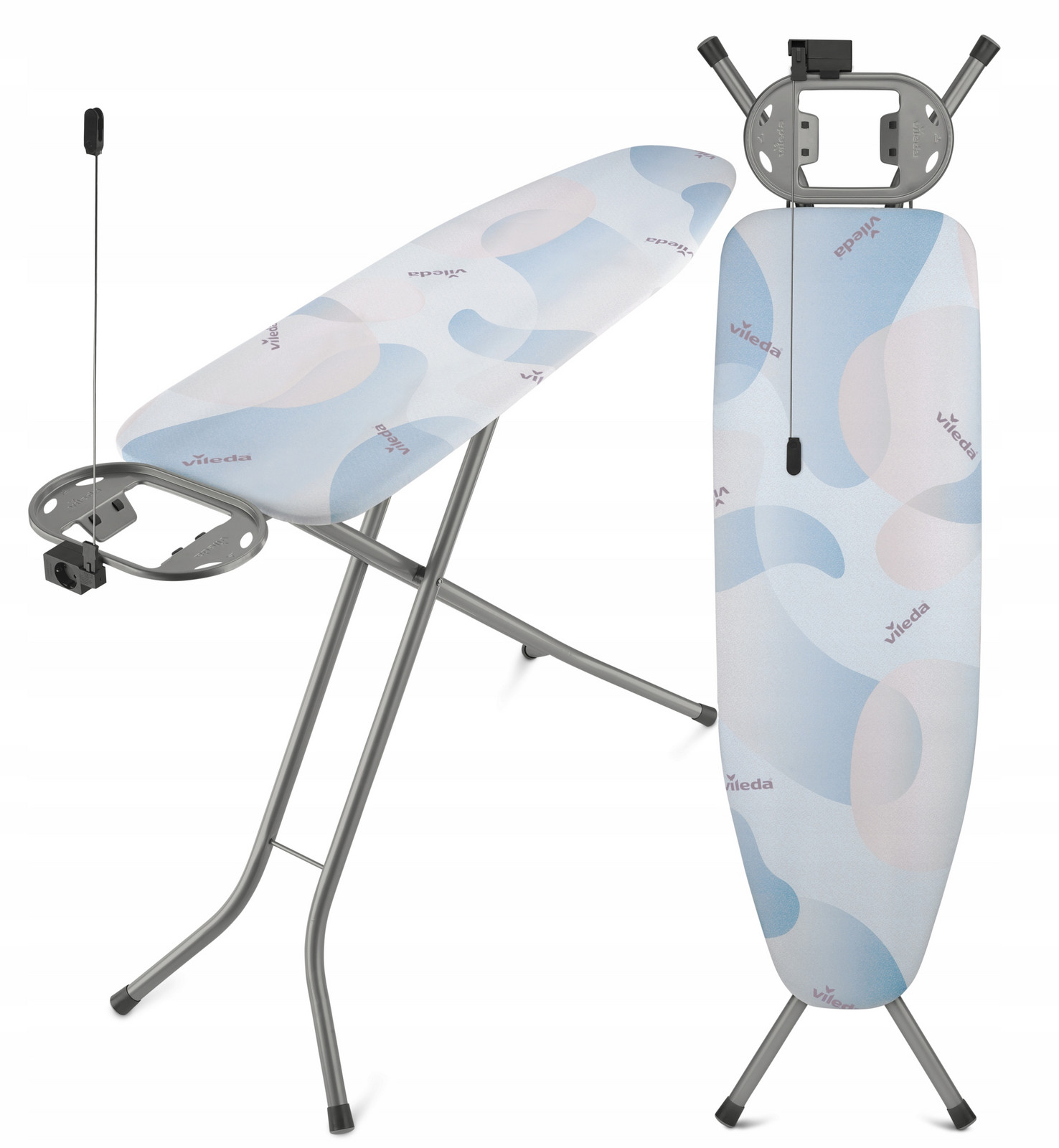 Žehlicí Prkno Vileda Bravo Plus Pevné Tlusté Nohy Potah 120x38cm