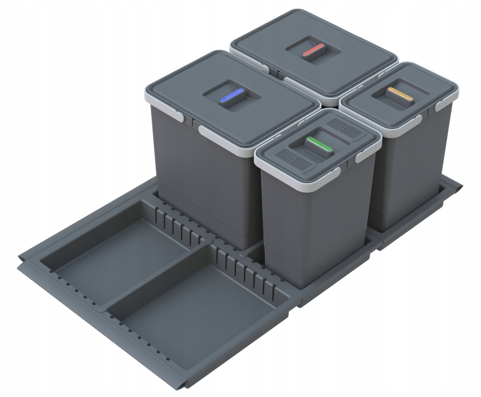 Sada košů třídič odpadků do zásuvky 2x15L+2x6L Elletipi