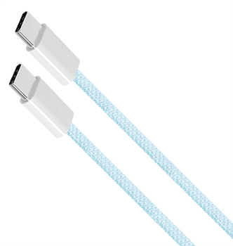 Kabel USB-C / USB-C 100W 1,5 m modrý Kruger&Matz KM1272-1,5BL Basic