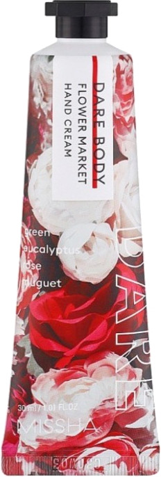Missha Hydratační krém na ruce Dare Body Flower Market (Hand Cream) 30 ml