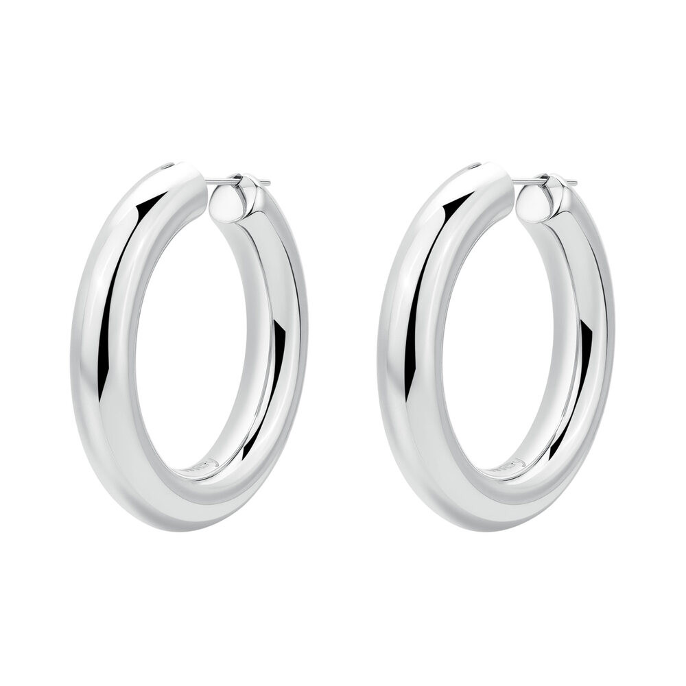 Brosway Nestárnoucí kruhové náušnice z oceli Aura BAU22