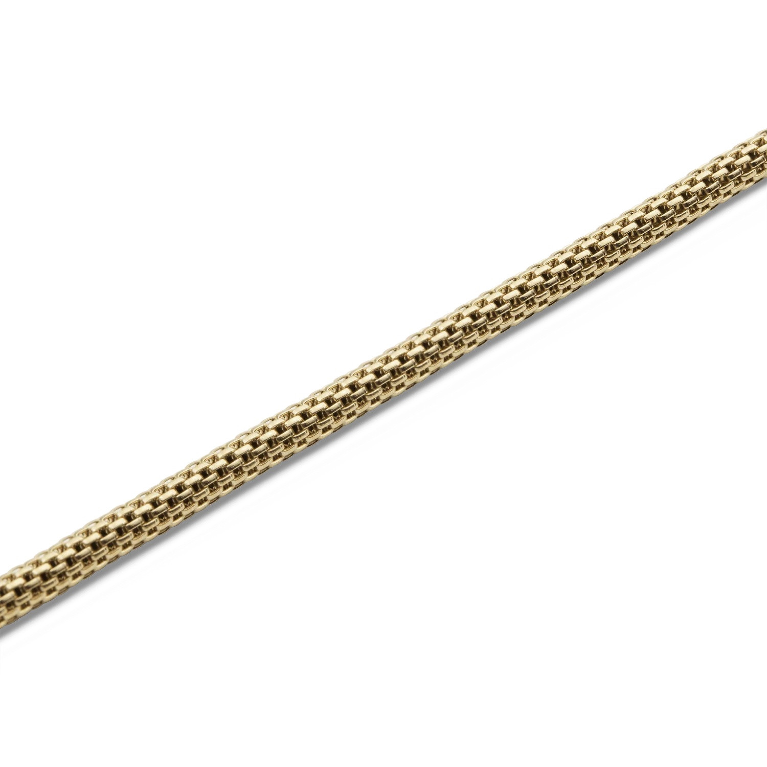 Daniel Wellington Pozlacený unisex řetízek Tide Mesh DW00401099