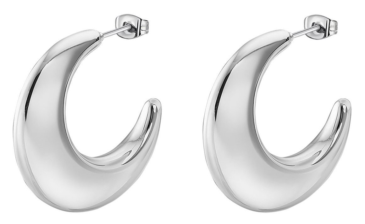 Lotus Style Stylové půlkruhové náušnice Urban Woman LS2408-4/1