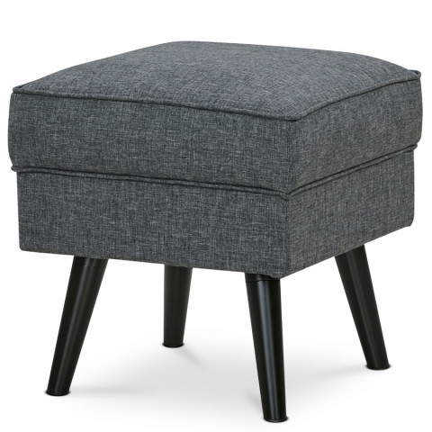 Taburet šedá látka nohy černé buk AK-A1316 GREY2 Autronic