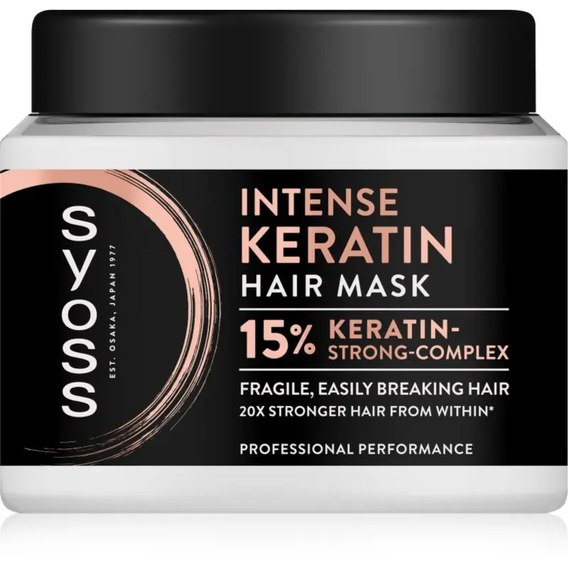 Syoss Intense Keratin intenzivní maska na vlasy s keratinem 400 ml