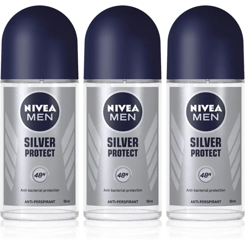 NIVEA MEN Silver Protect antiperspirant roll-on 48h