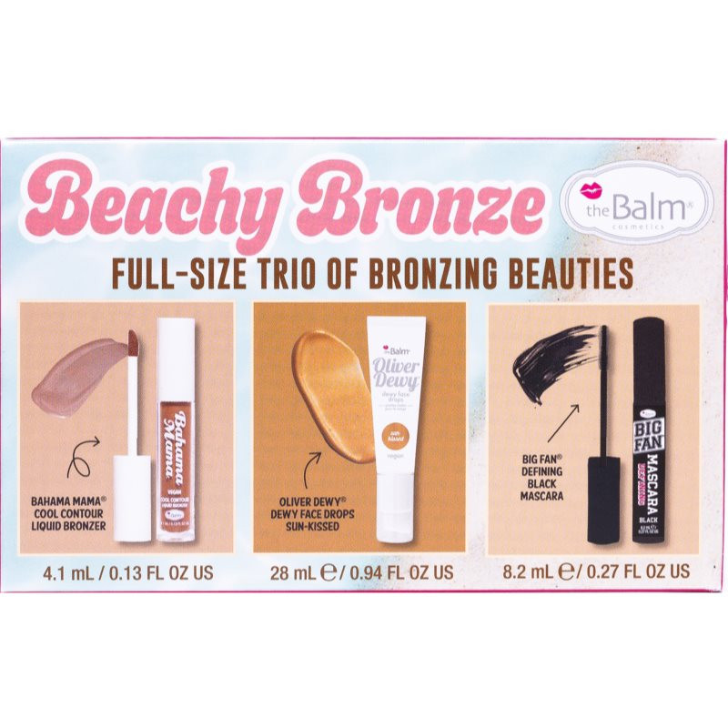 theBalm Holiday Trio Box Set dárková sada pro dokonalý vzhled