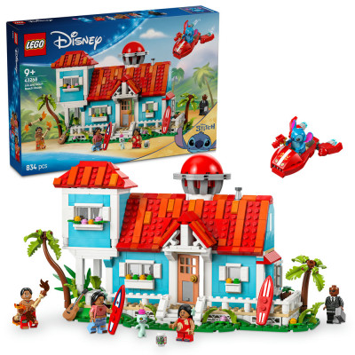 LEGO® │ Disney 43268 Lilo a Stitch a domek na pláži