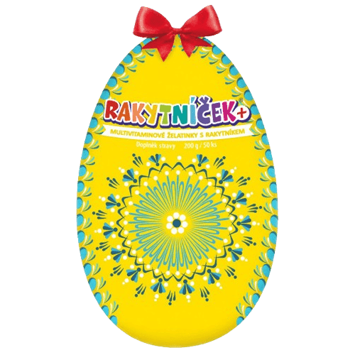 RAKYTNÍČEK+ želatinky 50ks žluté vejce 2025