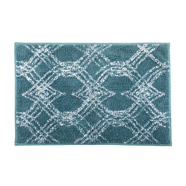 Předložka do koupelny EXKLUSIV modrá 50 x 80 cm