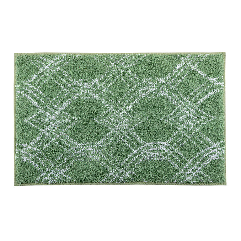 Předložka do koupelny EXKLUSIV zelená 50 x 80 cm