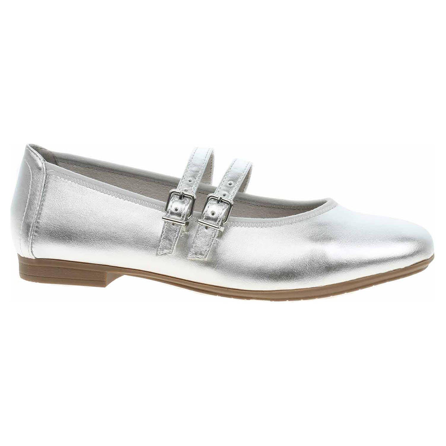 Ecco Dámské baleriny Jana 8-22177-44 silver 23301199