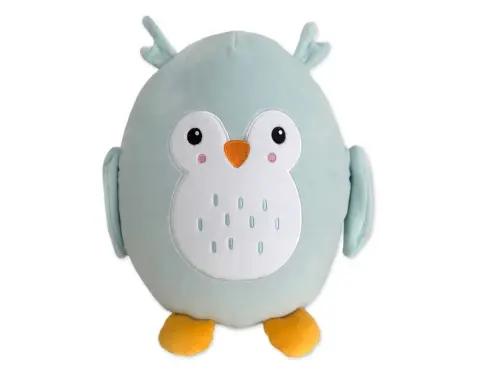 Dětský polštářek plyšová sovička