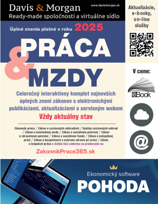 Práca & Mzdy 2025 - kolektiv autorů - e-kniha