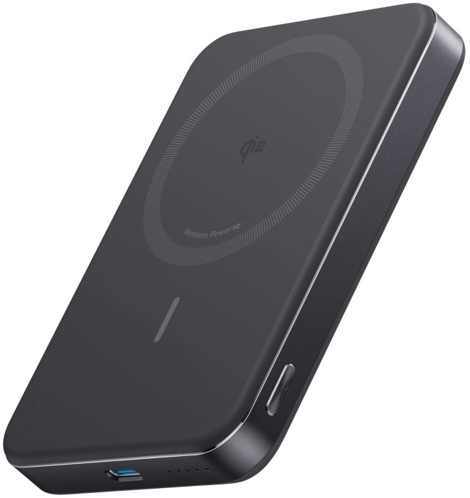 Anker MagGo Power Bank (10K, Magnetic Wireless) - Black