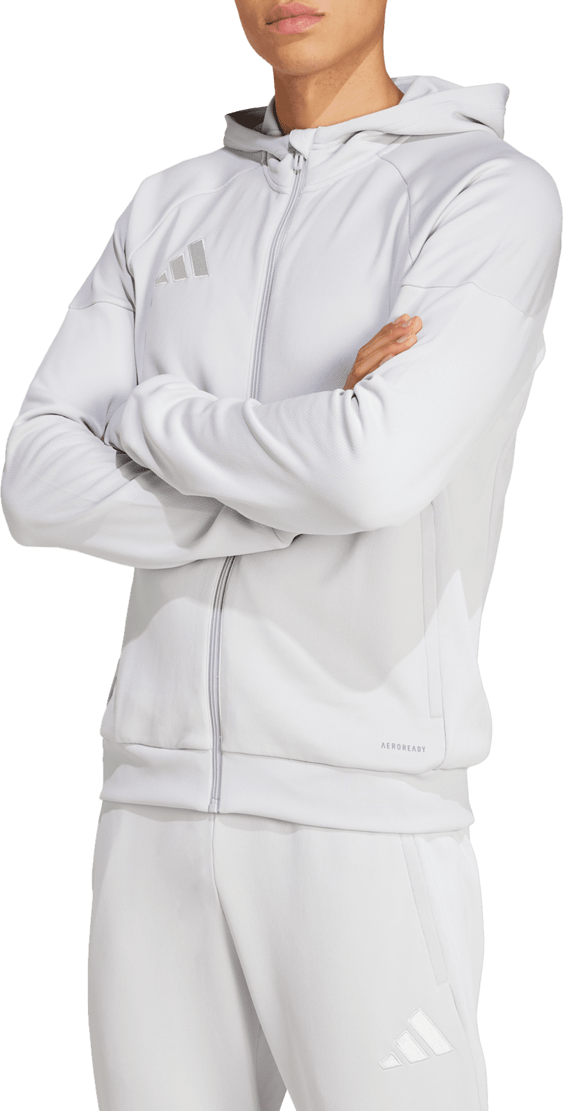 Mikina s kapucí adidas TIRO25 FZ