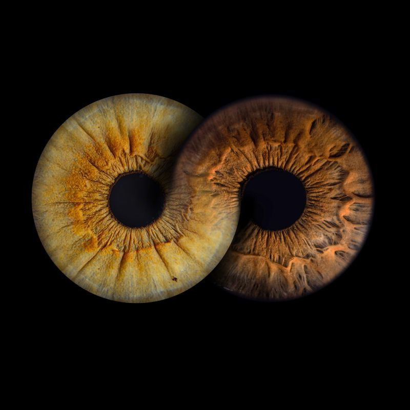 Valentýnské focení oční duhovky - 1+1 zdarma